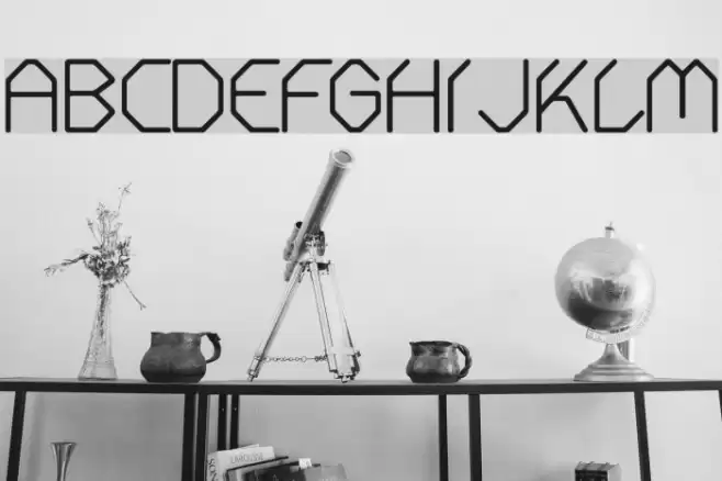 Fontmaker Slash Font examples