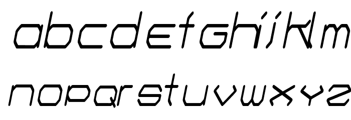 Fontmaker's Choice ThinItalic Polices MINUSCULES