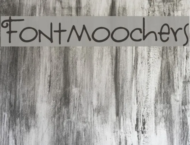 Fontmoochers Example 3