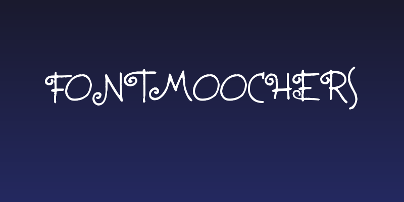 Fontmoochers Social Header