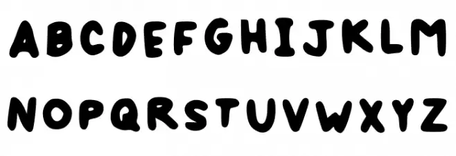 Fontnya Ineth Regular Шрифта ВЕРХНИЙ