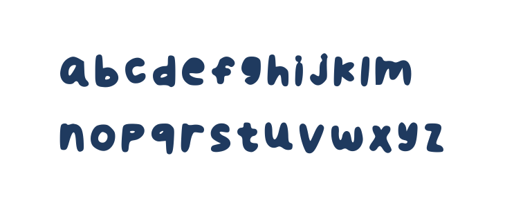 Fontnya Ineth Regular Lowercase