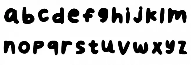 Fontnya Ineth Regular Шрифта строчной