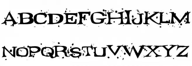 Fontocide Schriftart Groß