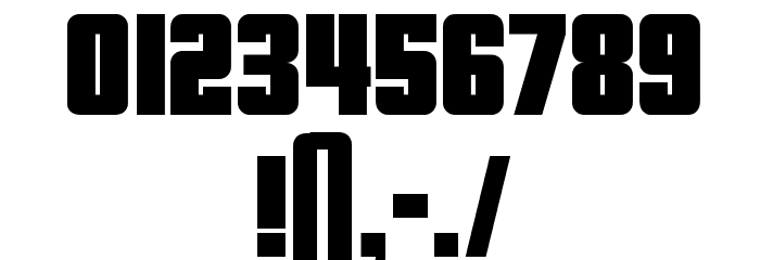 Fontograd Regular Font Alte caractere