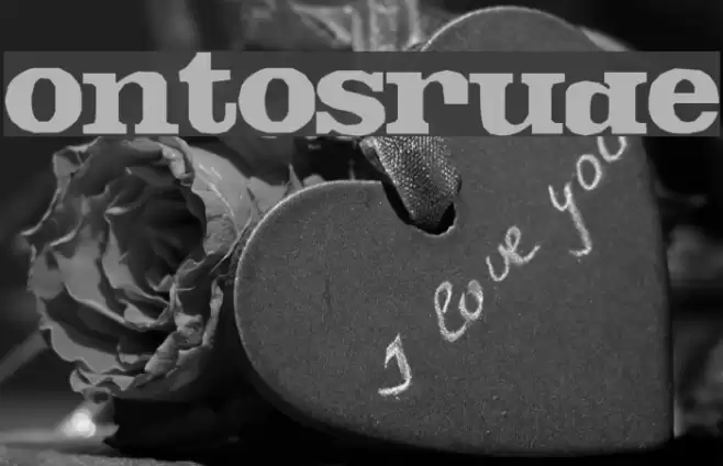 FontosCrude Font examples