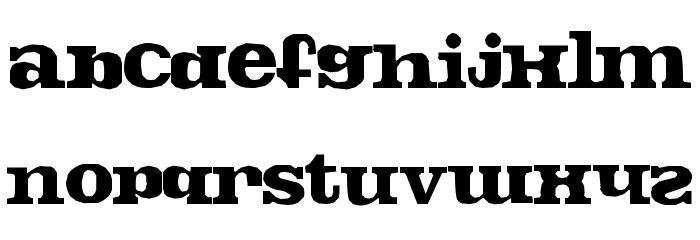 FontosCrude Polices MINUSCULES