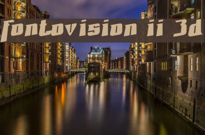Fontovision II 3D Example 2