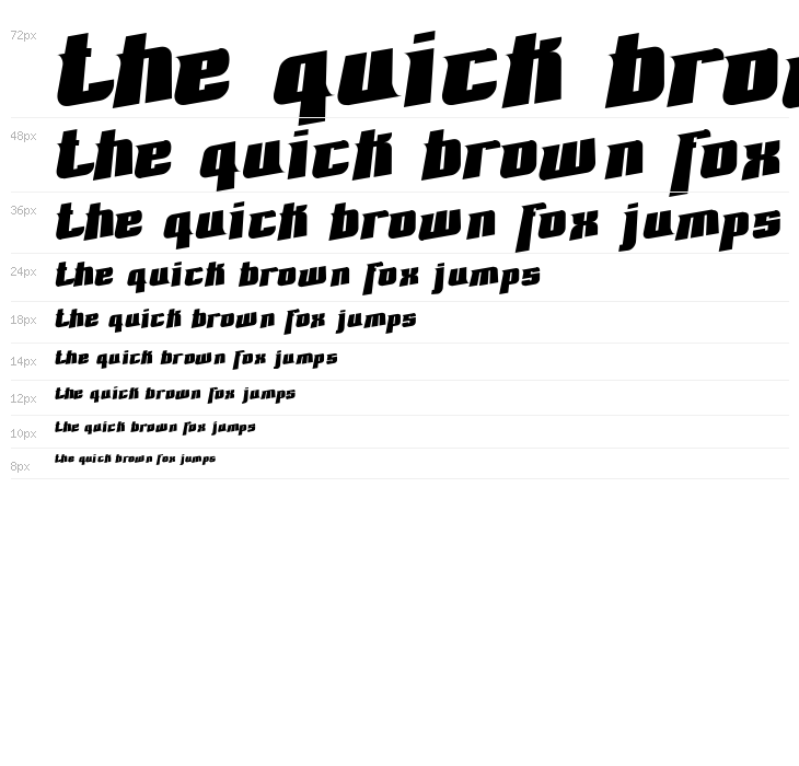 Fontovision II 3D Waterfall