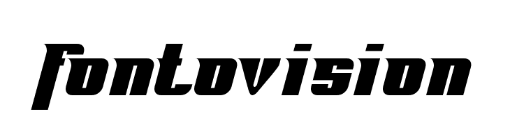 Fontovision  Frei Schriftart Herunterladen