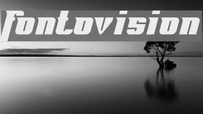 Fontovision Font examples