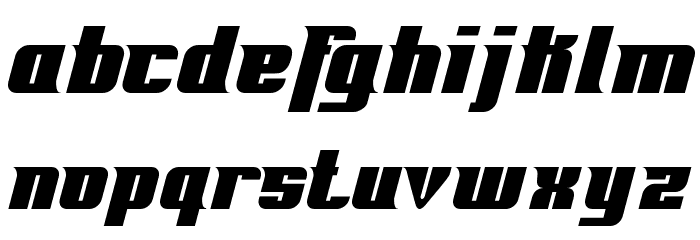 Fontovision Font LOWERCASE
