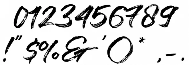 Fontrue Font OTHER CHARS