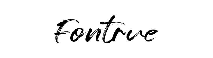 Fontrue  font caratteri gratis