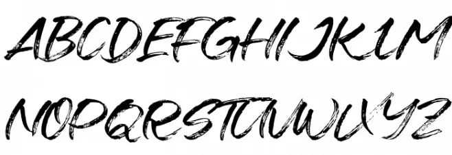 Fontrue Font UPPERCASE