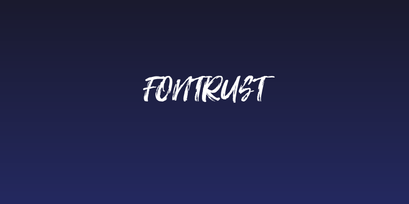 Fontrust Social Header