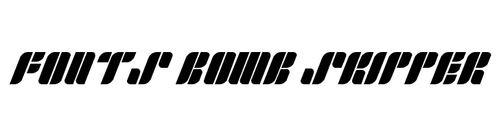 Fonts Bomb Skipper  les polices de caractères gratuit tlcharger