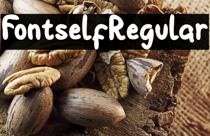 FontselfRegular Example 1