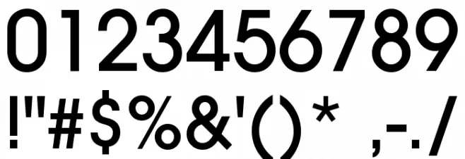 Fontspace Font OTHER CHARS