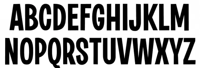 Fontwax Schriftart Groß