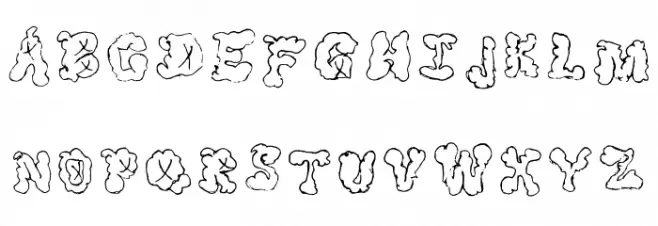 Fontxis Regular 字体 大写