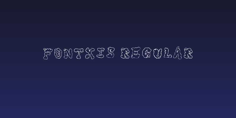 Fontxis Regular Social Header