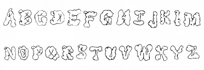 Fontxis Regular 字体 小写