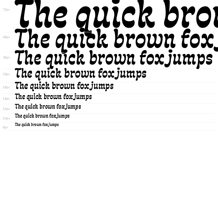 Fonty Demo Waterfall