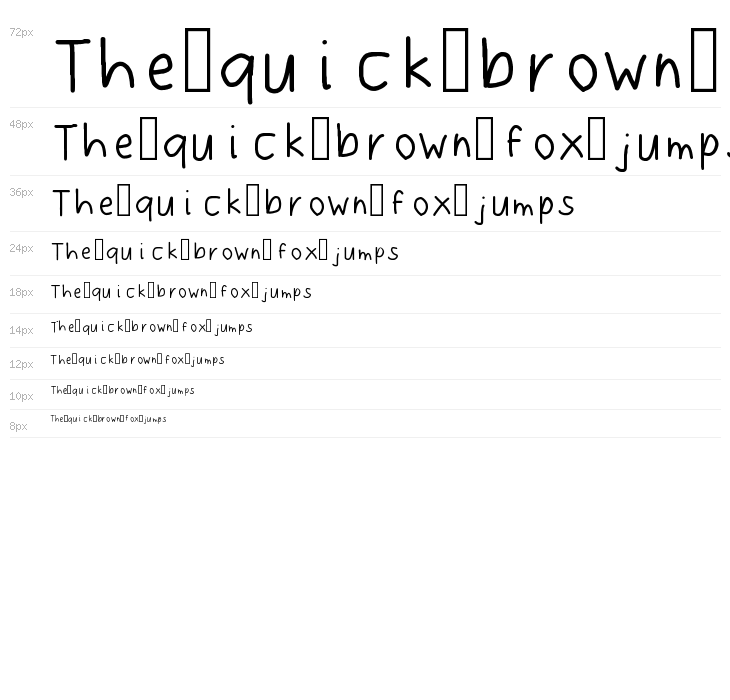 Fonty Regular Fonty Waterfall