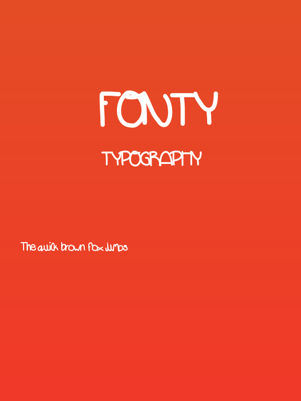 Fonty Poster