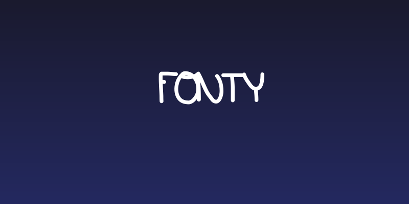 Fonty Social Header