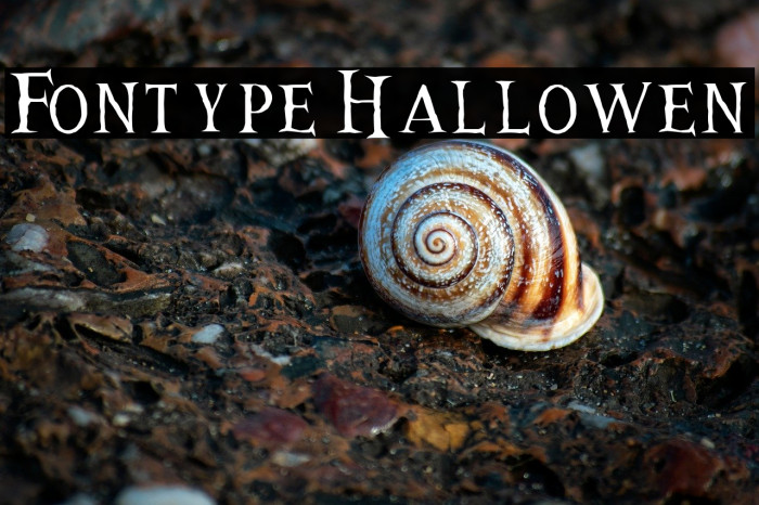 Fontype Hallowen Example 1