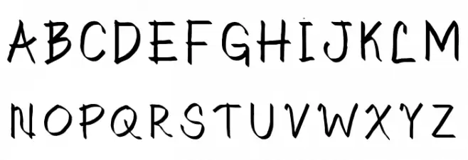 Fontyxommings 字体 大写
