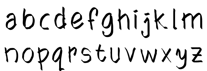 Fontyxommings Font LOWERCASE