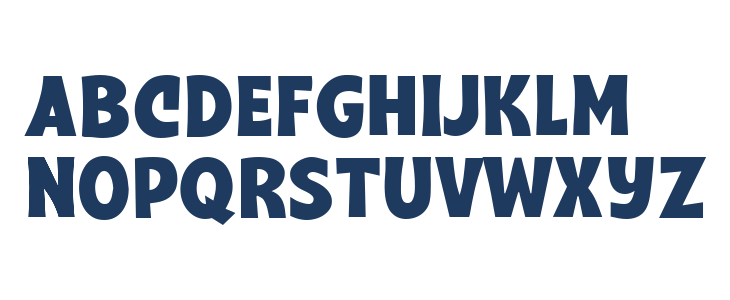 Fontzilla Comic Uppercase