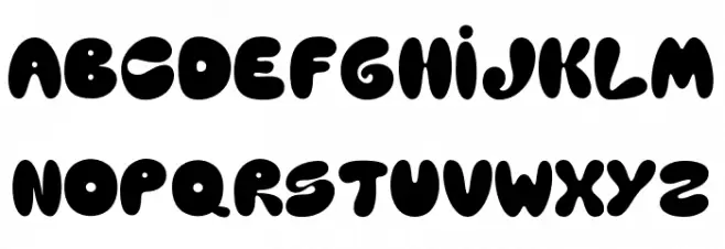 Fony Шрифта ВЕРХНИЙ