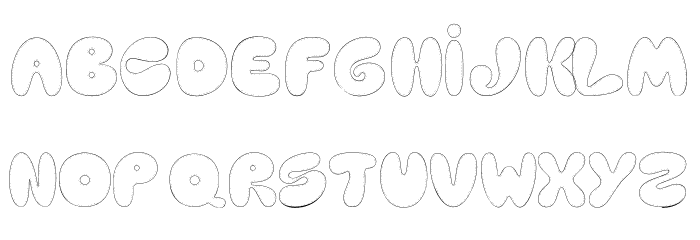 Fony Font LOWERCASE