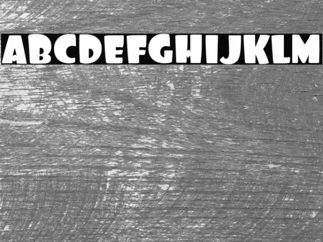 Foo-Regular Font examples