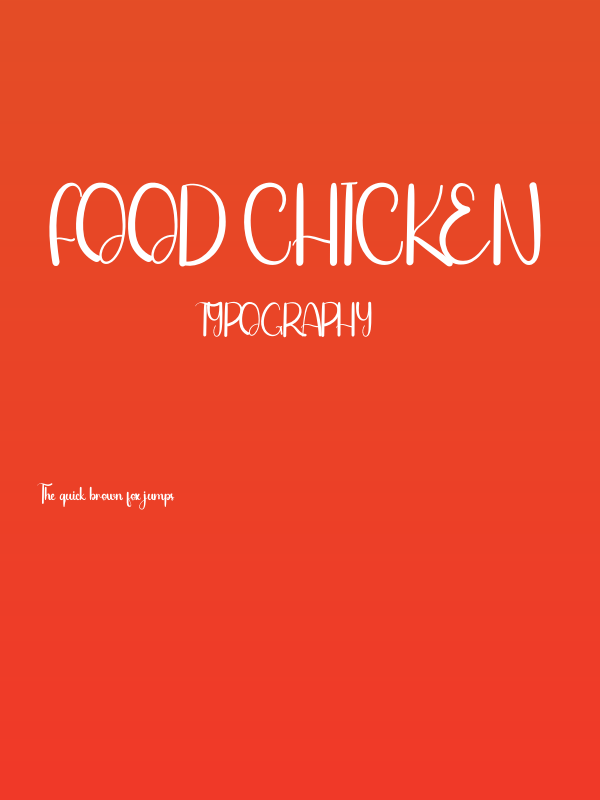 Food Chicken Poster