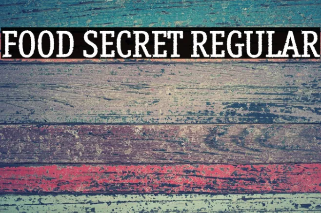 Food Secret regular Example 3