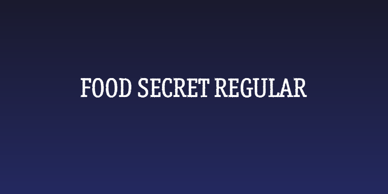 Food Secret regular Social Header