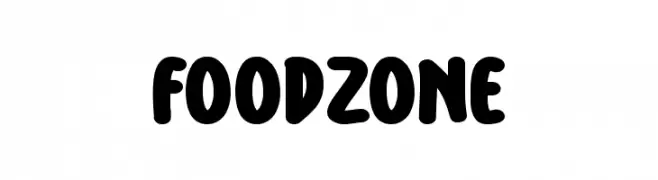 Food Zone  Frei Schriftart Herunterladen