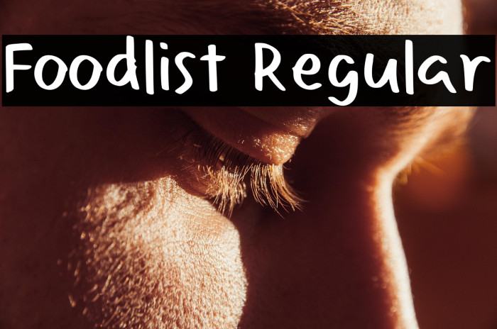 Foodlist Regular Example 1