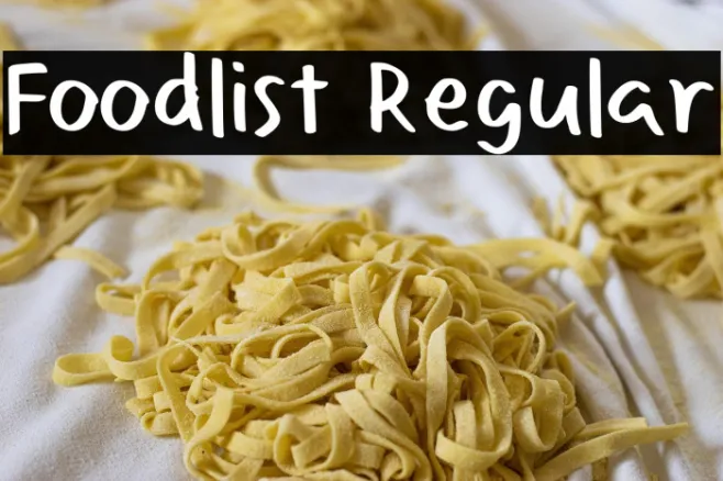 Foodlist Regular Example 3
