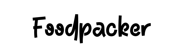 Foodpacker Font