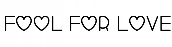 Fool For Love  フリーフォントのダウンロード