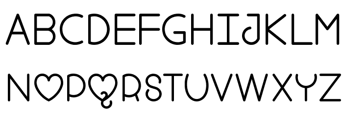 Fool For Love Font LOWERCASE