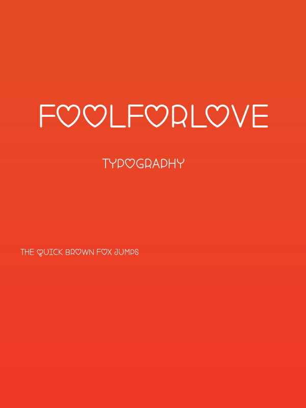 FoolForLove Poster