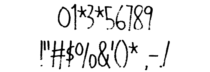 Foolish People DEMO Regular Font Alte caractere