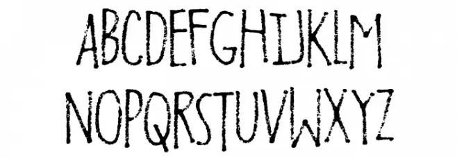 Foolish People DEMO Regular Font Litere mari